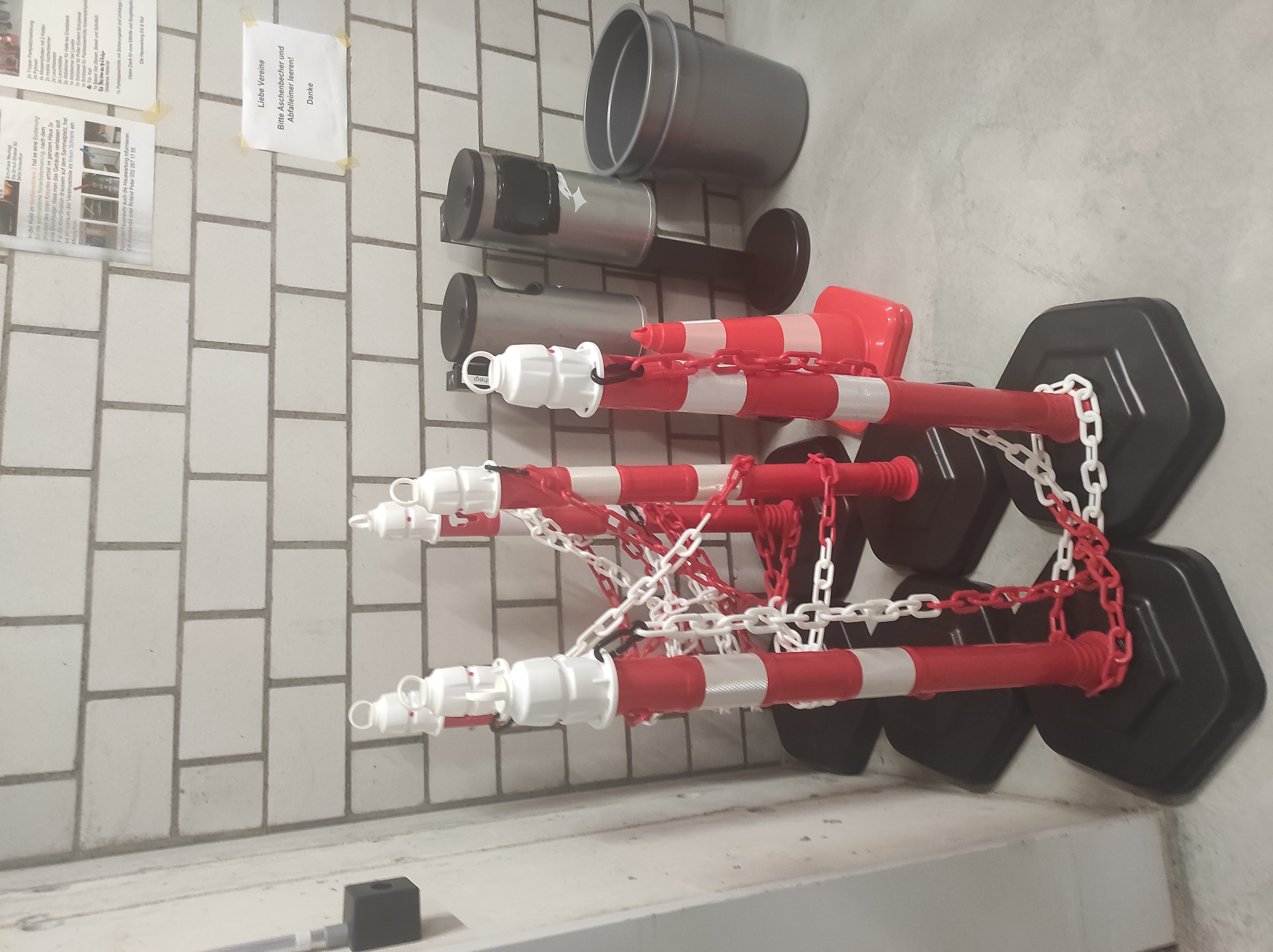 Material für die Verkehrssignalisierung